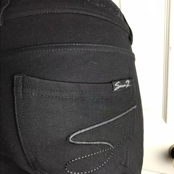 Seven7 Size 25 Pants Stretch Embellished Skinny - Picture 7 of 8